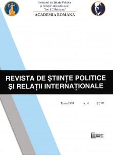 Revista de Ştiinţe Politice şi Relaţii Internaţionale Nr. 4  / 2019