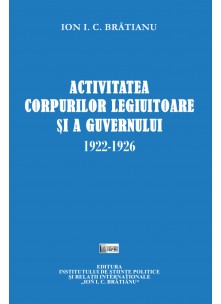 Activitatea corpurilor legiuitoare și a guvernului 1922-1926