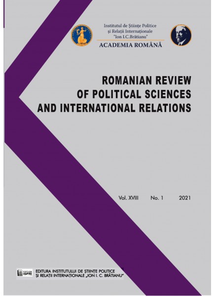 Romanian Review of Political Sciences and International Relations Nr.1 / 2021
