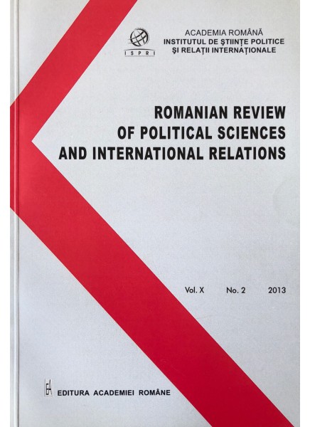 Romanian Review of Political Sciences and International Relations Nr.2 / 2013