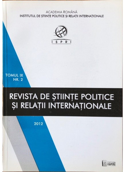 Revista de Științe Politice și Relații Internaționale nr.2 /2012