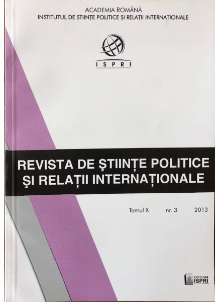 Revista de Științe Politice și Relații Internaționale nr.3 /2013