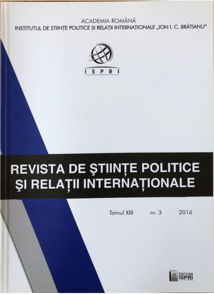 Revista de Științe Politice și Relații Internaționale nr.3 /2016