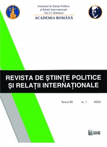 Revista de Științe Politice și Relații Internaționale  Nr.1 / 2023