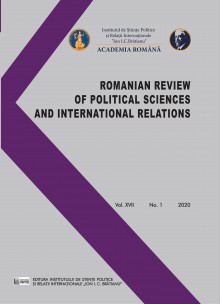 Romanian Review of Political Sciences and International Relations No. 1 / 2020